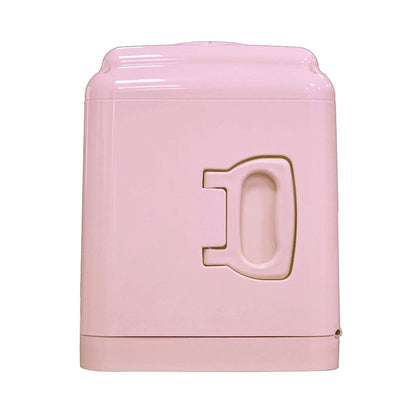 Frigidaire EFMIS170-PINK 9-Can / 6.5L Mini Portable Personal Fridge with Lighted Mirror Door, Includes 110V home power cord & 12V DC car adapter