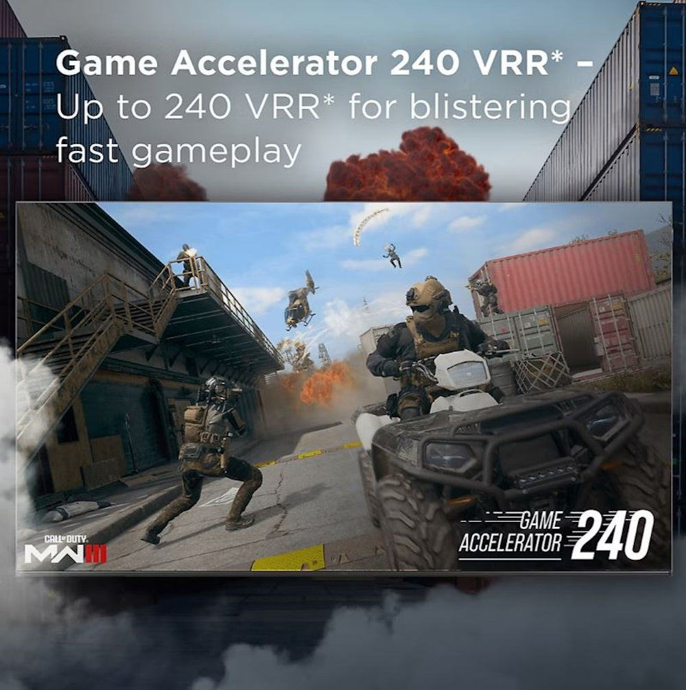 TCL 50" Q Class 4K UHD HDR QLED Dolby Vision, HDR10+, Dolby Atmos Audio, Game Accelerator 120, Google Smart TV 50Q671G