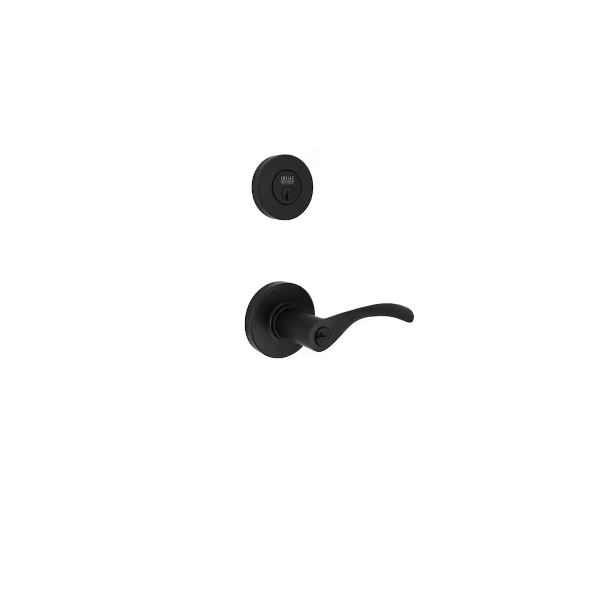 Primrose Matte Black Single Cylinder Door Handle Combo Pack Featuring Dual Keyway MS9X9D11SJYYCXJ