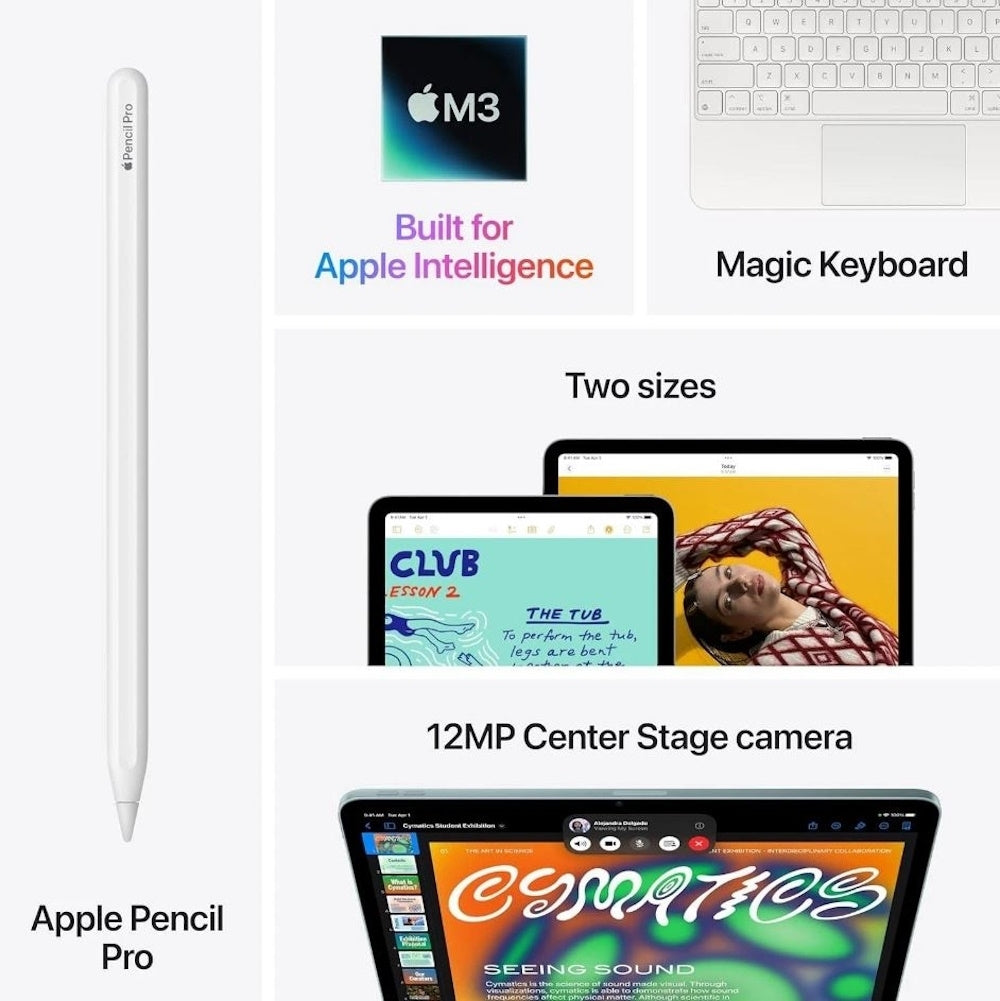 Apple iPad Air 11" (6th Gen) 2025 M3 chip 8GB 128GB Wi-Fi Purple - 3N673LL/A