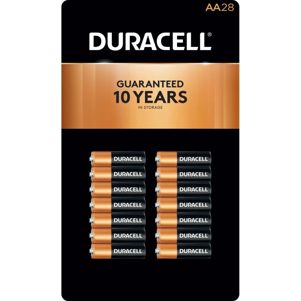 Duracell Coppertop Power Boost AA Alkaline Batteries 28 Pack
