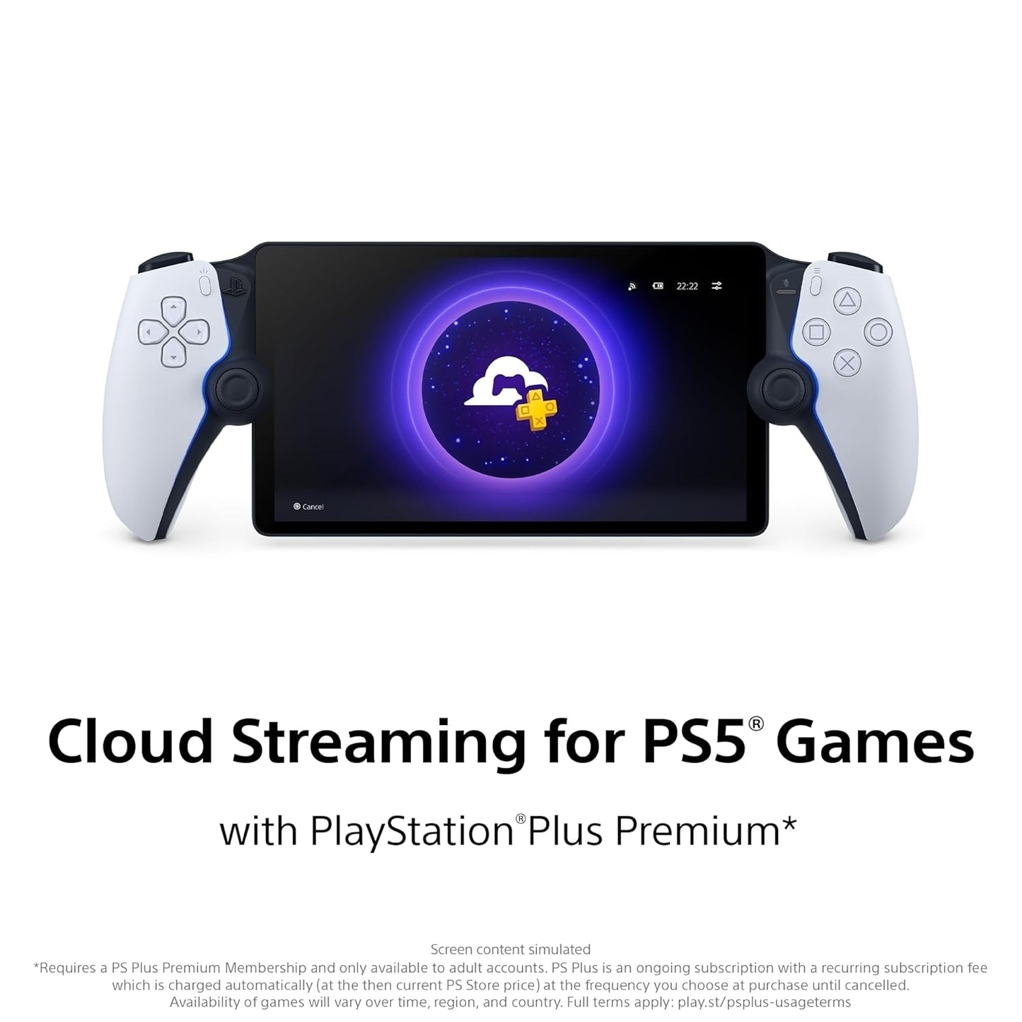 Sony Interactive Entertainment PlayStation Portal Remote Player White 1000041319