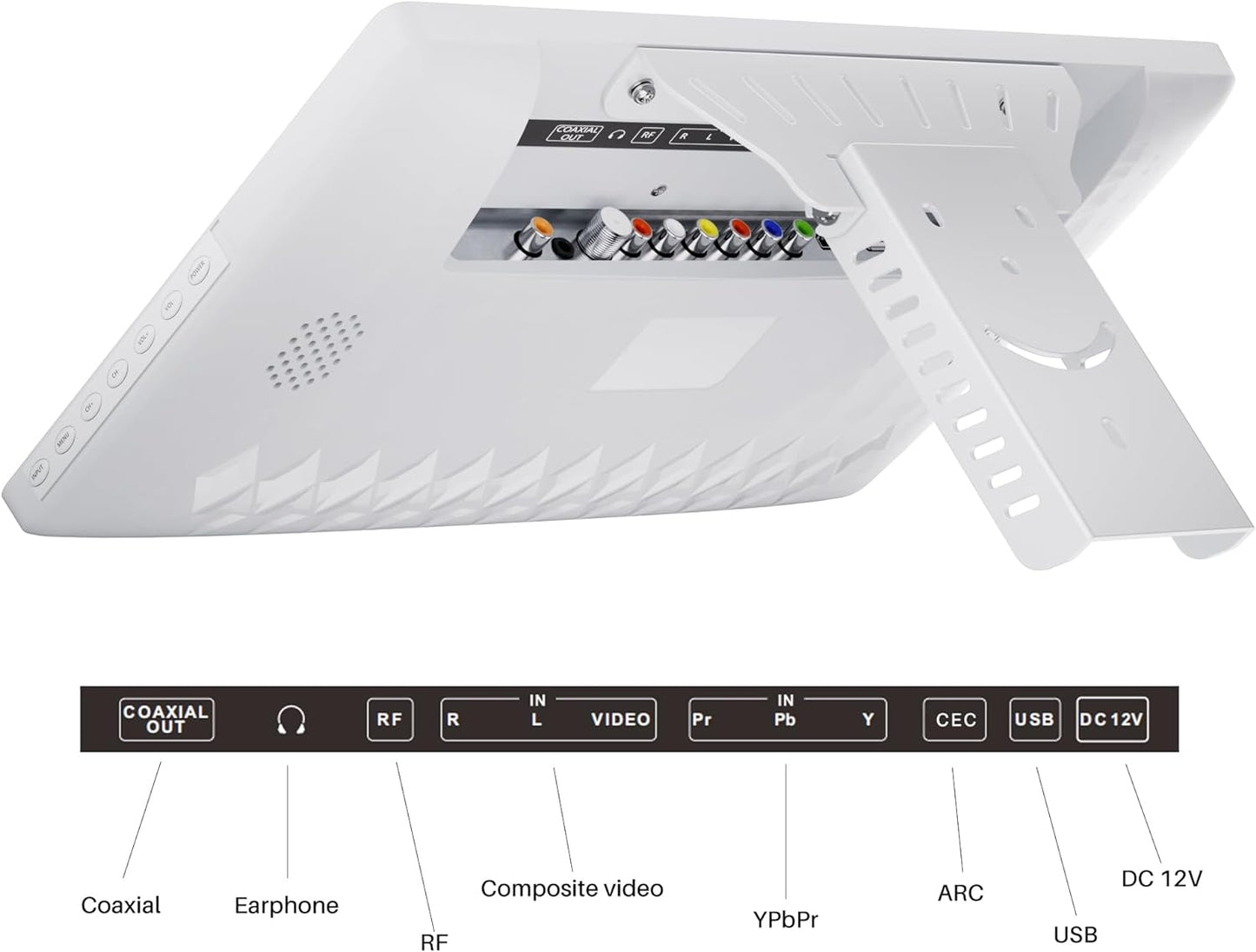 Sylvox KT16KOCNVA 15.6" 1080p LED Under-Cabinet Flip-Down Kitchen TV