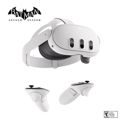 Meta Quest 3 Advanced All-in-One VR Headset with Batman: Arkham Shadow 512GB SK-1000189-01
