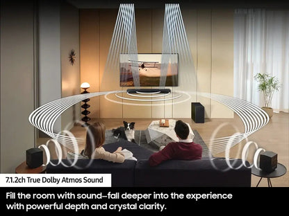 Samsung Q-series 7.1.2 ch. Dolby ATMOS Soundbar + Rear Speakers HW-Q850D/ZA
