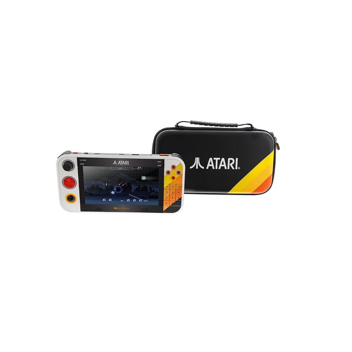 My Arcade Atari Gamestation Go Bundle, over 200 built-in games, 7" full-color display, Built-in Wi-Fi, built-in rechargeable battery - DGUNL-7177