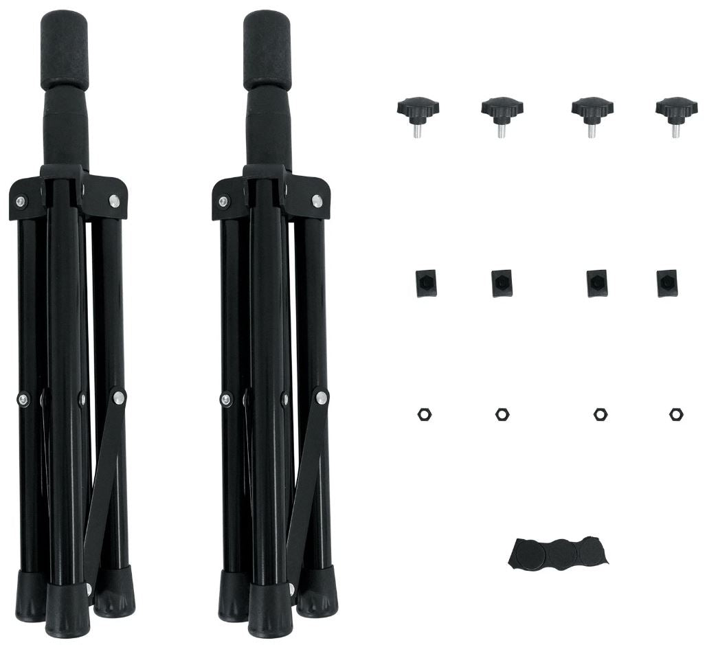 Technical Pro CLUB12 12" Rechargeable Bluetooth Speakers+Stands+Remote+Mic+Light