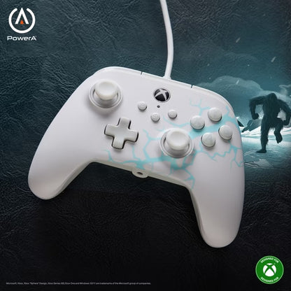 PowerA Advantage Wired Controller for Xbox Series X|S - Arctic Ice XBGP0519-01