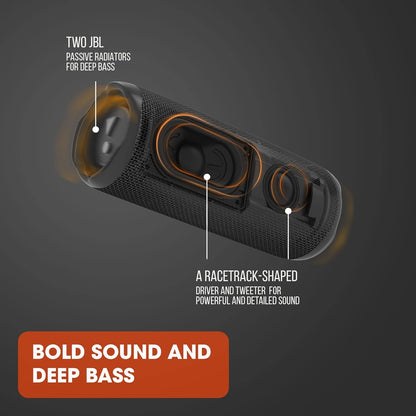 JBL FLIP6 Portable Waterproof Speaker Black JBLFLIP6BLK