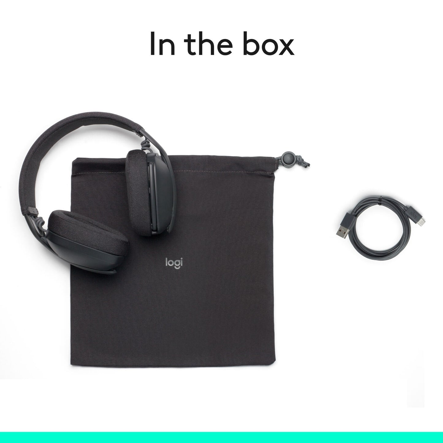 Logitech Zone Vibe 100 Wireless Headset Graphite 981-001256