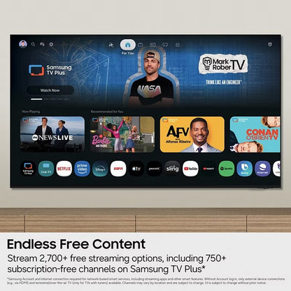 Samsung 43" U8000HD Crystal UHD 4K Smart TV UN43U8000HDXZA