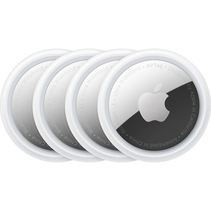 Apple AirTag (4-Pack) - Silver MX542LL/A, Works with Apple's Find My App