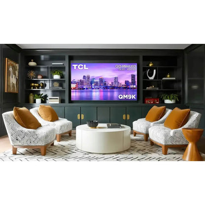 TCL - 85" Class QM9K Series 4K UHD HDR QD-Mini LED Smart TV with Google TV 85QM9K