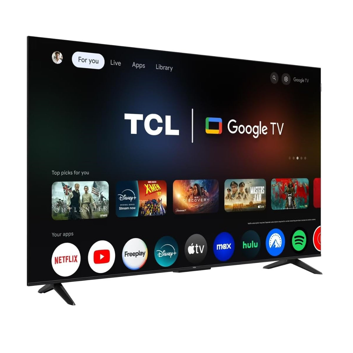 TCL 50" Q Series 4K UHD HDR QLED Smart TV with Google TV – 50Q51K