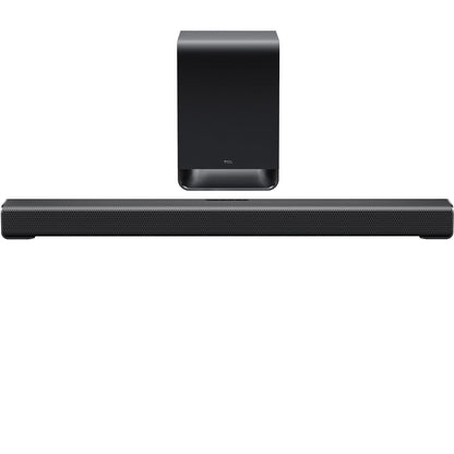 TCL S60K S Series 3.1 Channel Sound Bar with Dolby Atmos, DTS:X, Wireless Subwoofer, Bluetooth Music Streaming
