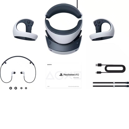 Sony PlayStation VR2 Virtual Reality Headset with PS VR2 Sense Controllers – 4K HDR OLED, Eye Tracking, 110° FOV