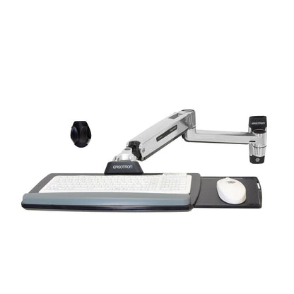 Ergotron 45-354-026 LX Sit-Stand Wall Mount Keyboard Arm