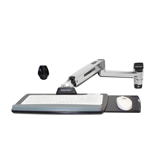 Ergotron 45-354-026 LX Sit-Stand Wall Mount Keyboard Arm