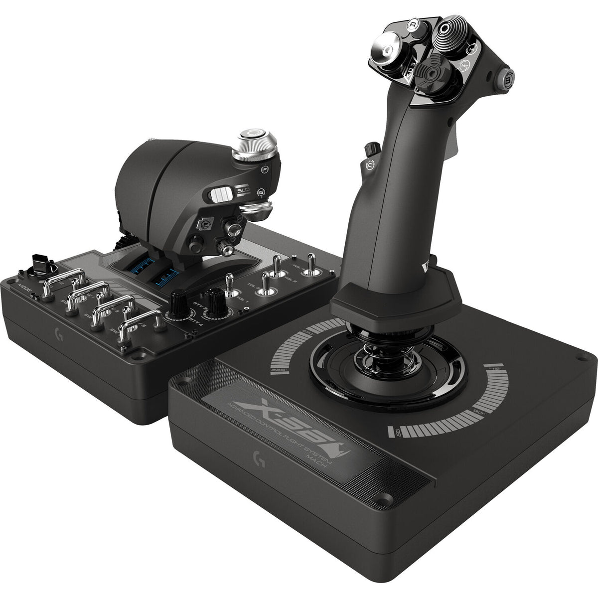 Logitech G G X56 H.O.T.A.S RGB Throttle & Stick Simulation Controller 945-000058