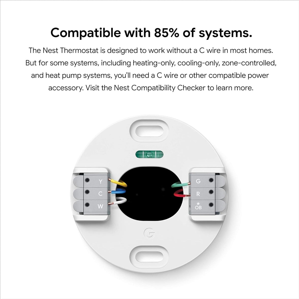 Google Nest Smart Programmable Wi-fi Thermostat Charcoal GA02081-CA