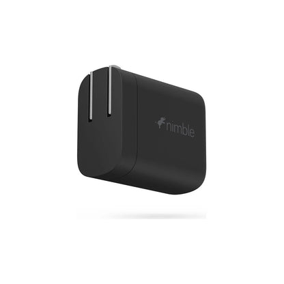 Nimble WALLY Stretch Retractable Wall Charger - Black 20W NB-AL-PD20W-1CR