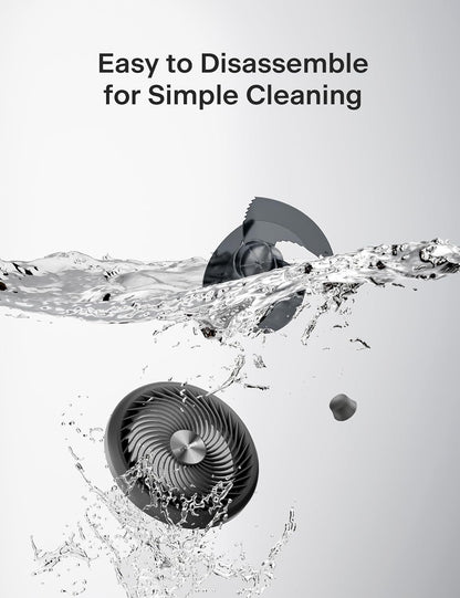 Pelonis Pedestal Fan, Air Circulator, Ultra OmniFlow (135°+90°Auto Oscillation), Quiet Floor Fan with 3 Speeds, Remote PSFAS07R2ALG