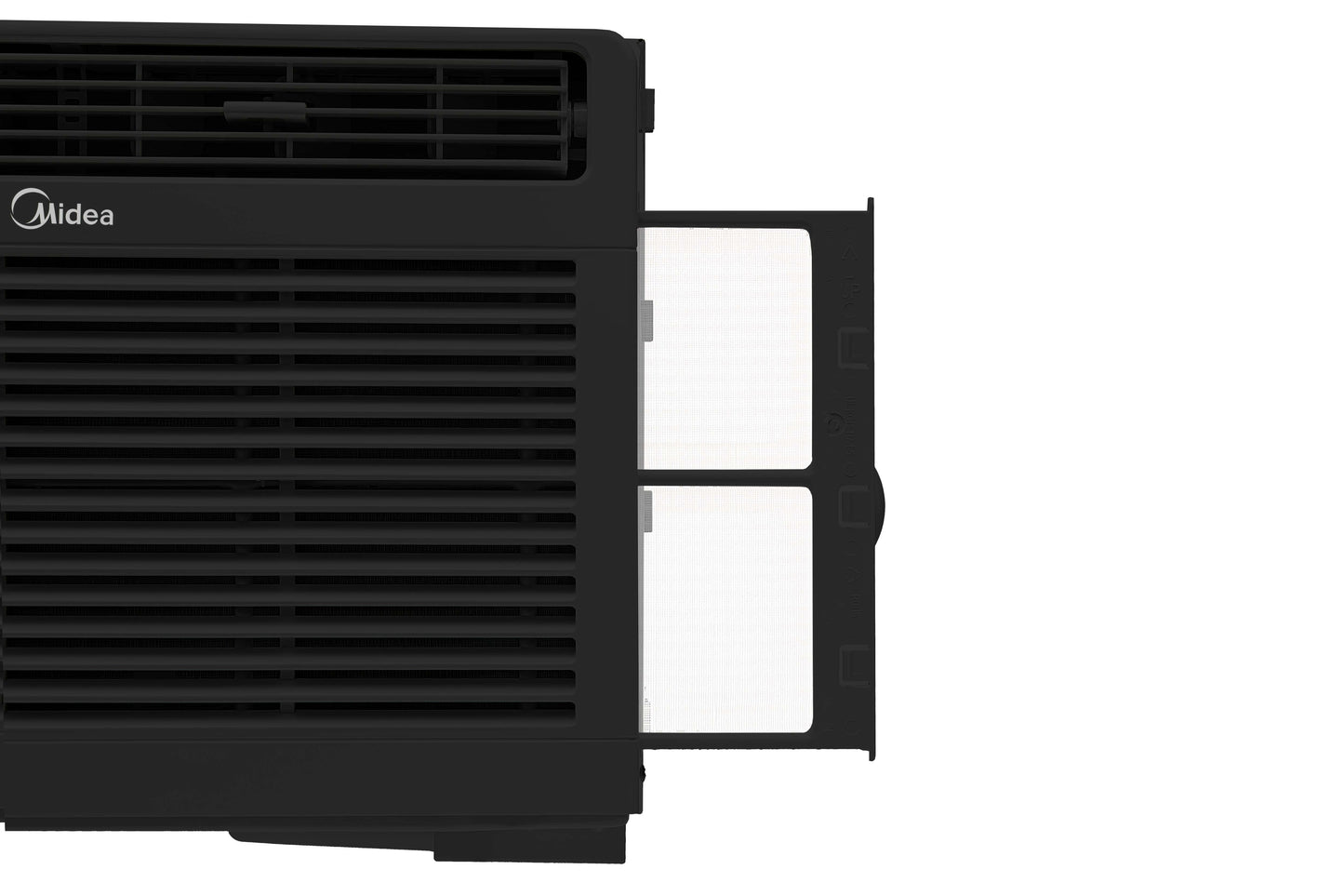 Midea 5,000 BTU DOE Window Air Conditioner, for spaces up to 150 sq. ft., 2 cooling modes & 2 fan speeds - MAW05M1WBL