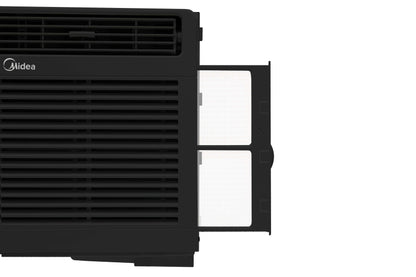 Midea 5,000 BTU DOE Window Air Conditioner, for spaces up to 150 sq. ft., 2 cooling modes & 2 fan speeds - MAW05M1WBL