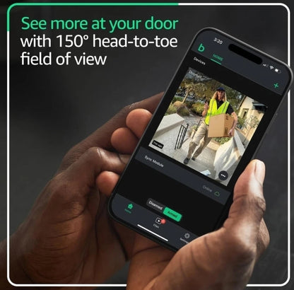 Blink Wired Floodlight Camera with Pan-Tilt Indoor Camera and Video Doorbell