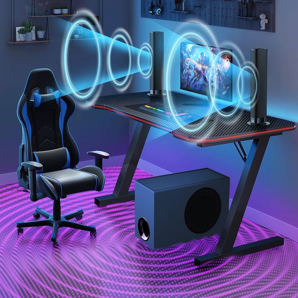 MOVSSOU 120W Sound Bar with Subwoofer 5.0 Bluetooth Soundbar for Smart TV KY8000E