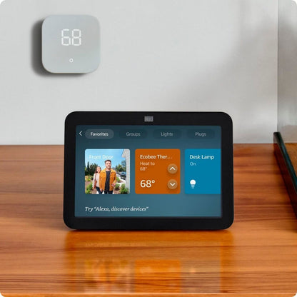 Amazon - Echo Show 8 (3rd Generation) 8-inch Smart Display with Alexa - Charcoal  B0BLS3Y632