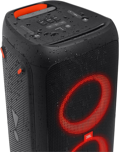 JBL PartyBox 310 Portable Party Speaker 240 Watts Black, 18 hrs battery life, Multicolor light, IPX4 Splashproof - JBLPARTYBOX310