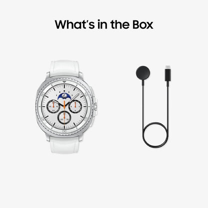 Samsung Galaxy Watch 8 46mm Classic Stainless Steel Smartwatch BT 64 GB (2025)
