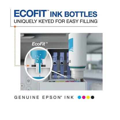 Epson EcoTank 502 Ink Bottles Value Club Pack (Black, Cyan, Magenta, Yellow) T5021-4-SVH