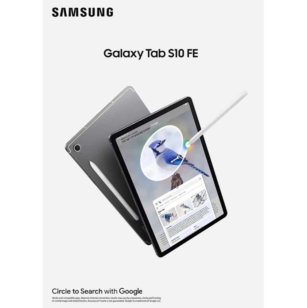 Samsung Galaxy Tab S10 FE 10.9" Tablet 128GB WiFi with S-Pen Gray SM-X520NZALXAR