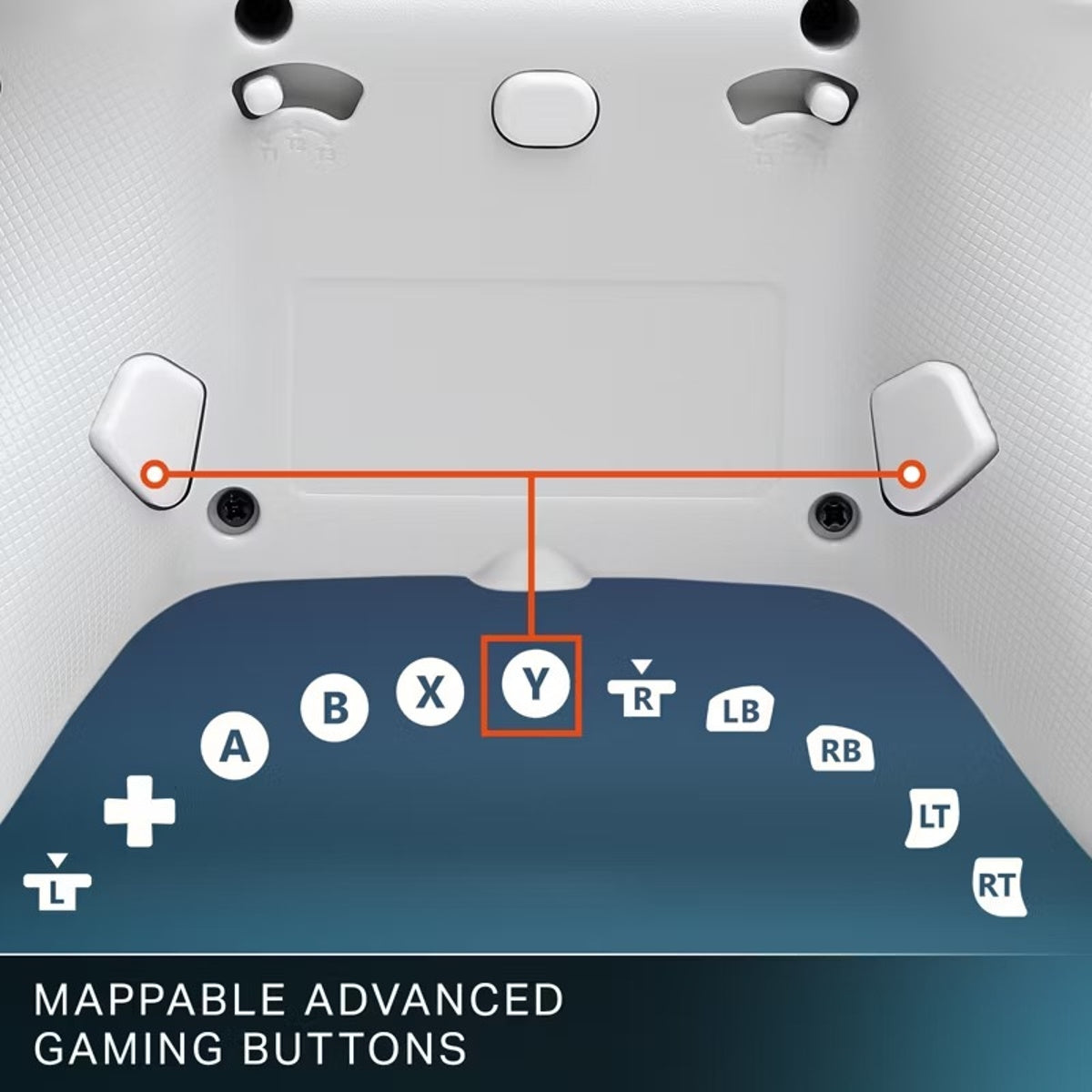 PowerA Advantage Wired Controller for Xbox Series X|S - Arctic Ice XBGP0519-01