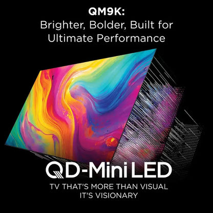 TCL - 98" Class QM9K Series 4K UHD HDR QD-Mini LED Smart TV with Google TV 98QM9K