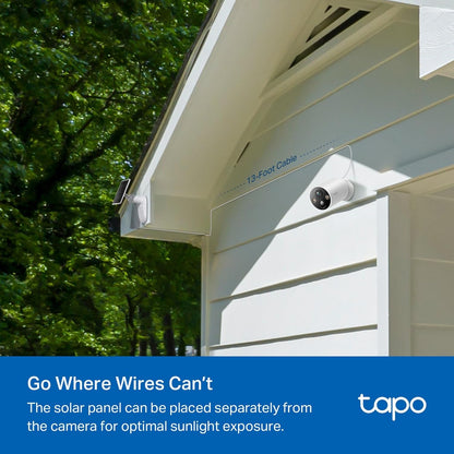 TP-Link Tapo C425 V2 Solar-Powered Smart Wire-Free Security Camera Kit