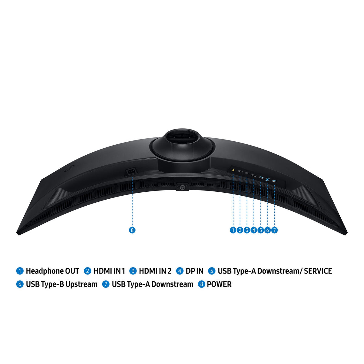 Samsung Odyssey G9 G91F 49" Dual 1440p HDR 144 Hz Curved Ultrawide Gaming Monitor LS49FG910ENXZA