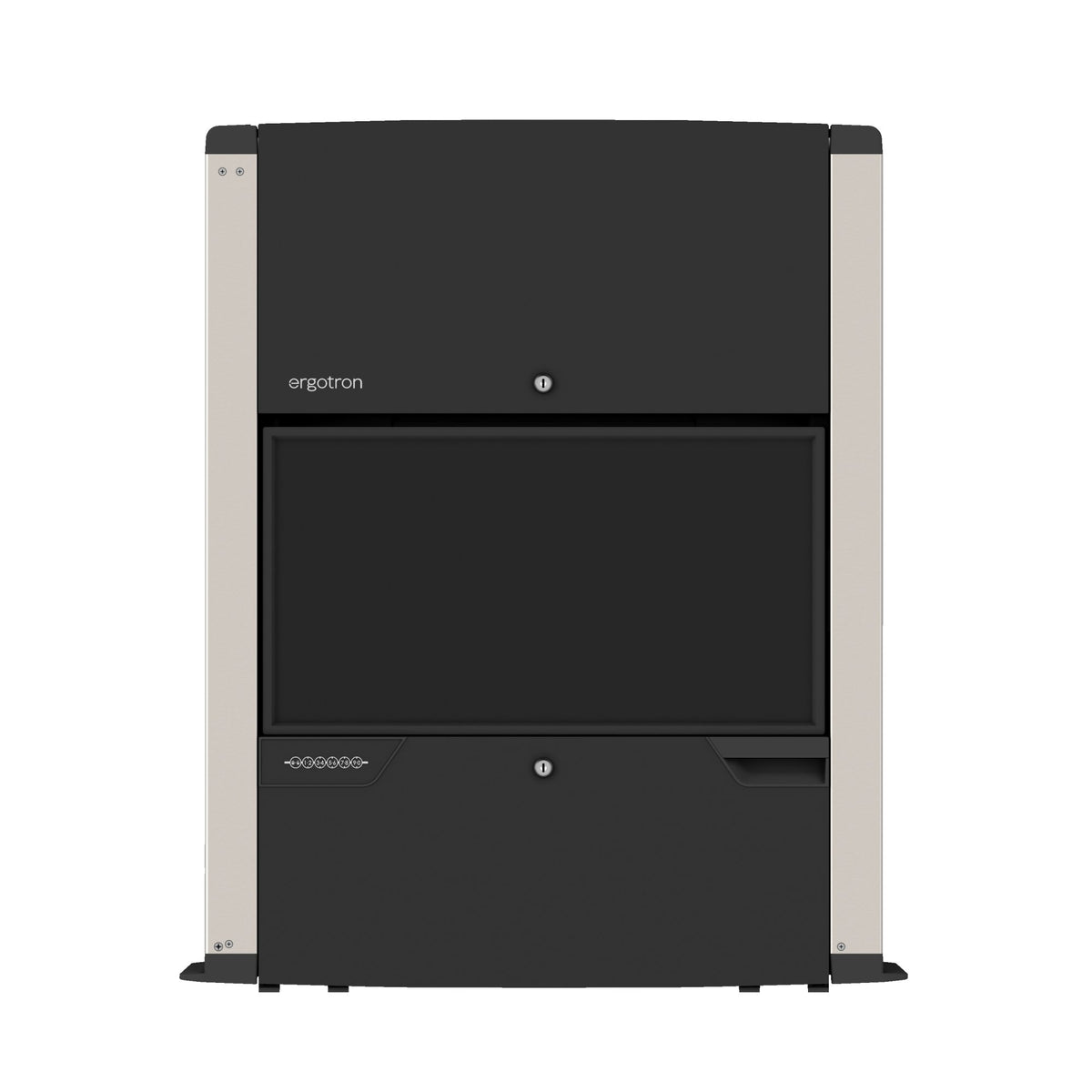 Ergotron CareFit - Wall-Mounted Workstation - Matte Black 61-367-060