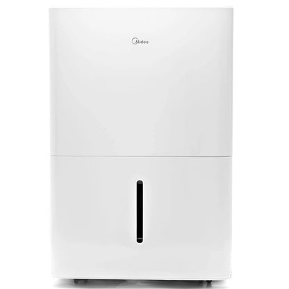 Midea 50 pt. Smart Dehumidifier for Basement, Room, or Garage - Covers up to 4,500 sq. ft. MAD50PS1WS