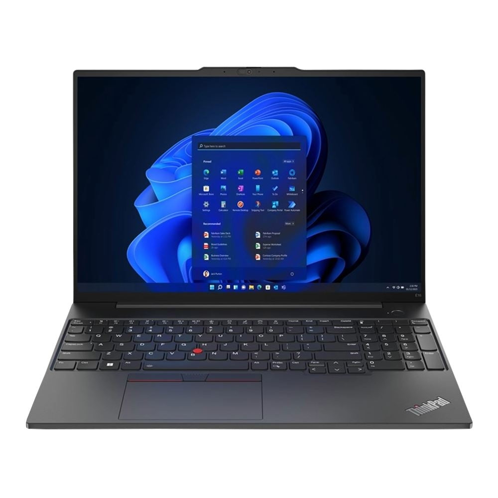 Lenovo ThinkPad E16 Gen 1 Laptop, 16" FHD+ Display, Intel Core i5-1335U, 16GB/ 1TB SSD, Win 11 Pro 21JNS0F200