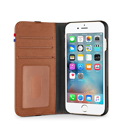 Decoded iPhone 8, iPhone 7, iPhone 6s / 6 Wallet Case (Brown) D4IPO6WC2BN