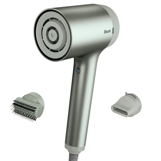 Shark HD112GNBRN HyperAIR Fast-Drying Hair Blow Dryer with IQ 2-in-1 Concentrator and Styling Attachments