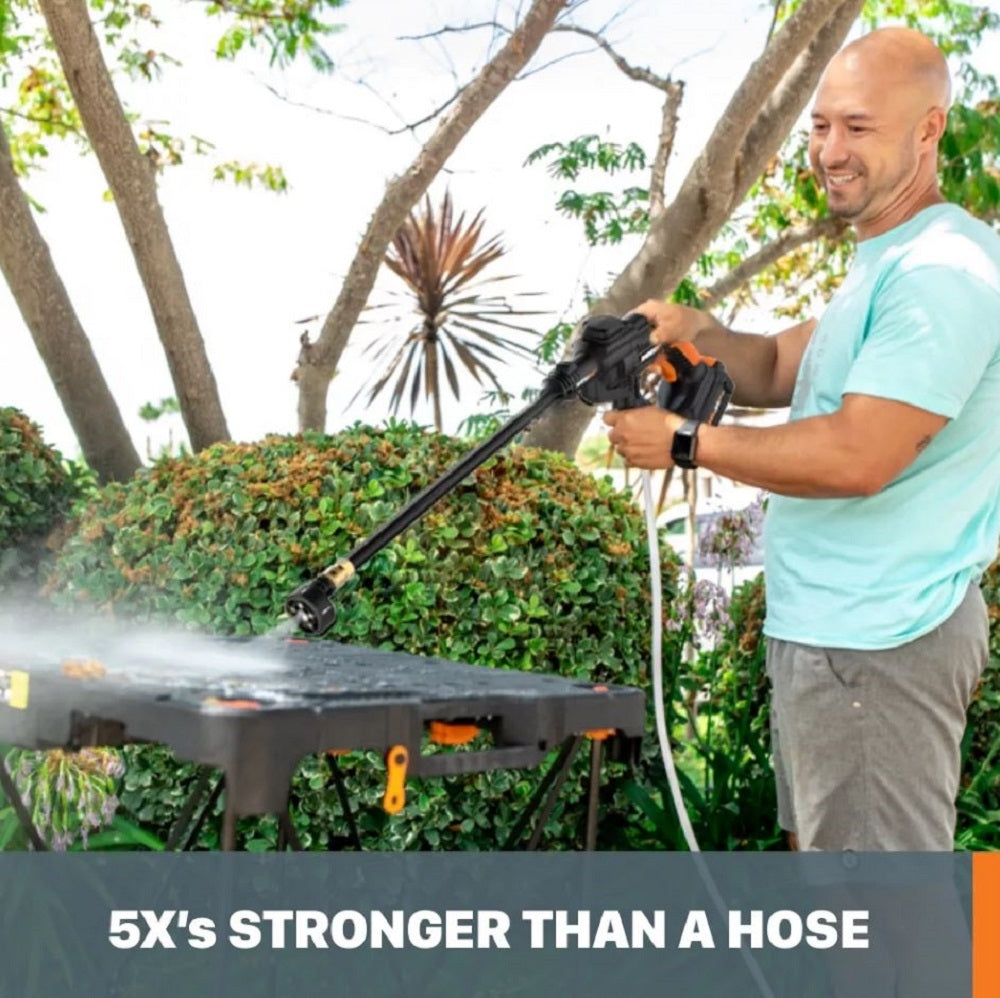 Worx WG620 20V Power Share Hydroshot 320 PSI Portable Power Cleaner