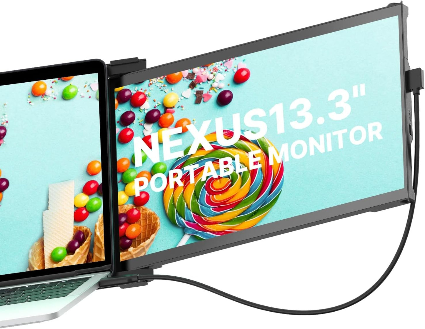 Mobile Pixels Nexus 13.3" 1080P Portable Laptop Monitor, USB Type-C/USBA/HDM 101-1013P01