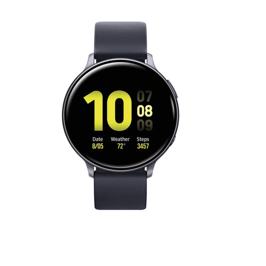 Samsung Galaxy Watch Active2 Smartwatch Aluminum, 44mm, Aqua Black SM-R820NZKAXAR