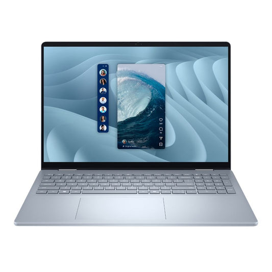 Dell Plus Copilot+ PC 16" 2K 2-in-1 Touchscreen Laptop Intel Core Ultra 7 256V 2024 16GB/1TB Storage Ice Blue LDB06250-7144
