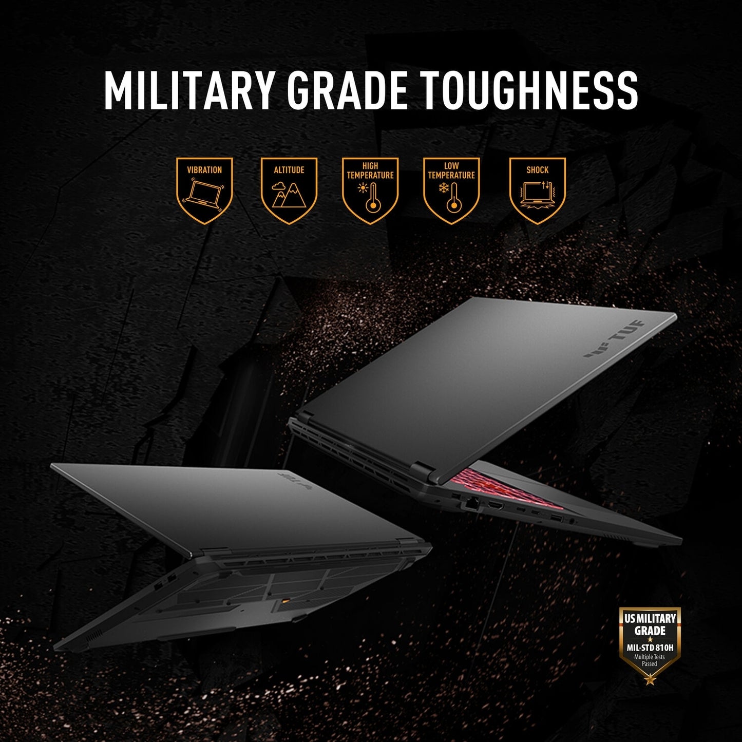 ASUS TUF Gaming A18 18" FHD+ 144Hz Gaming Laptop AMD Ryzen 7 16GB 1TB Gray NVIDIA GeForce RTX 5050 with 8 GB