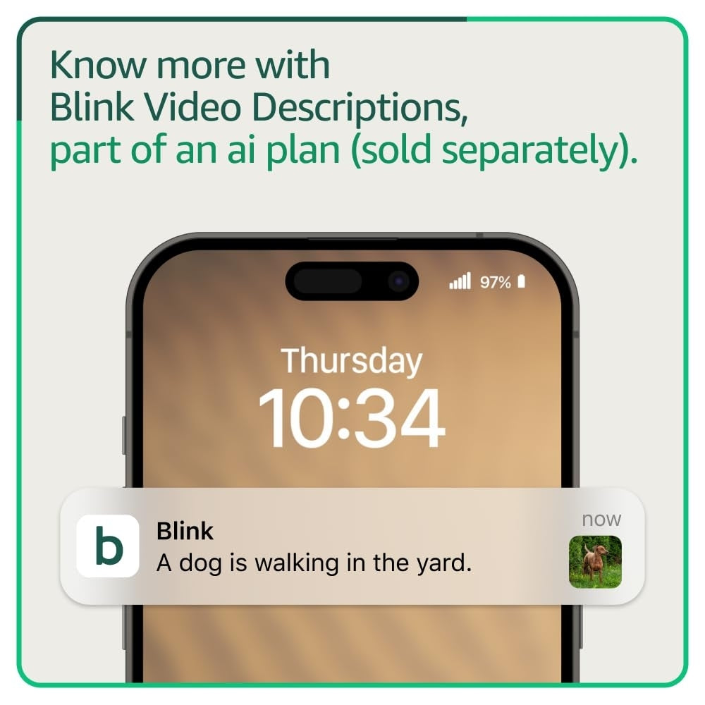 Blink - Video Doorbell - Head-to-toe HD View, Two-Year Battery, Simple Setup, B0DGQZ8JZK